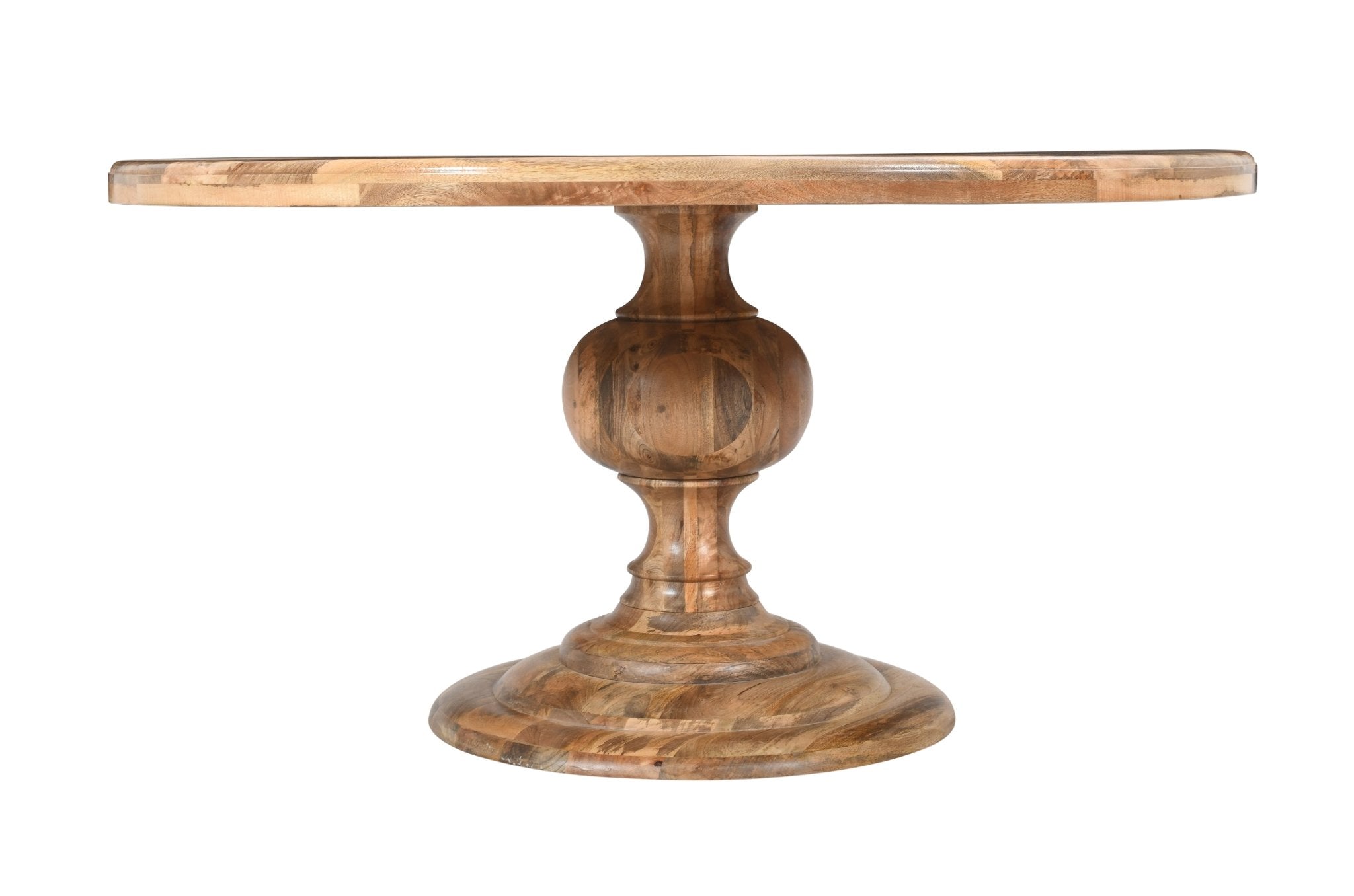 Mesa de comedor redonda madera de mango Tina 150 - Vintahome