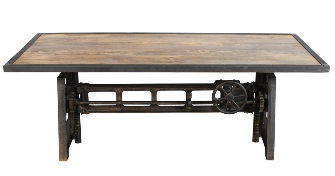 Mesa industrial elevable 200x100 cms Aswan - Vintahome