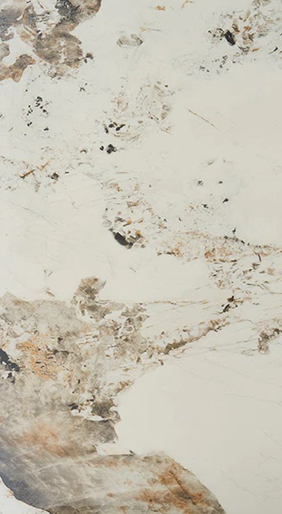 Mesa de comedor extensible 160/240 cm piedra sinterizada Lily