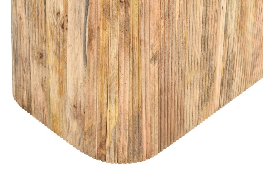 Mesa de comedor ovalada 200x100 madera mango Tainy