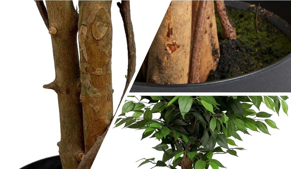 Planta artificial Ficus verde H180 - Vintahome