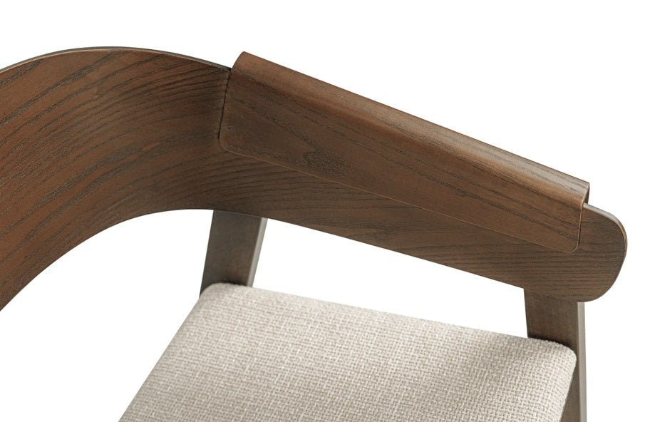 Silla de comedor con reposabrazos madera Mimo - Vintahome