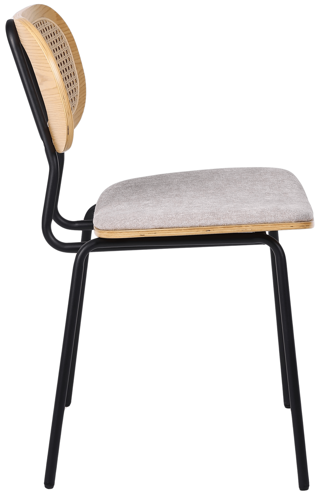 Silla de comedor madera y acero Alan - Vintahome