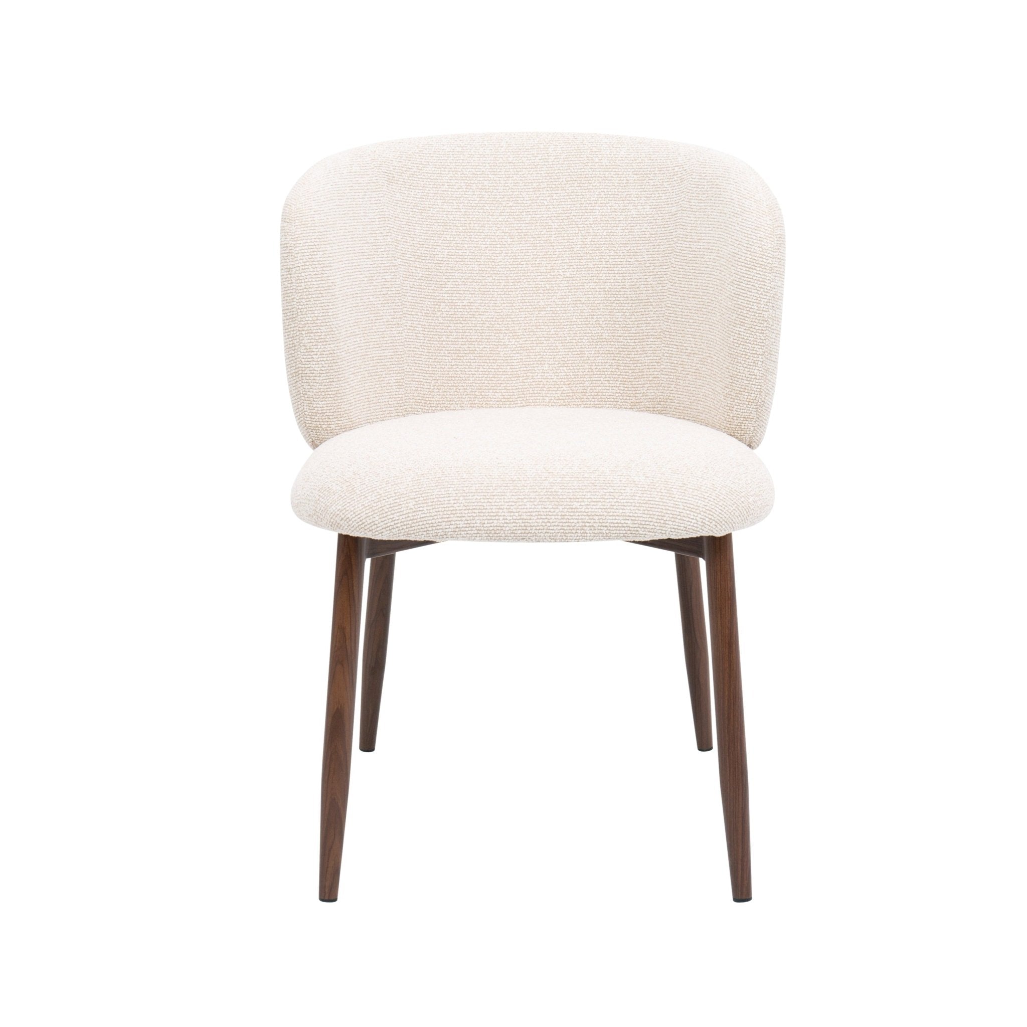 Silla de comedor nórdica Celia tapizada - Vintahome