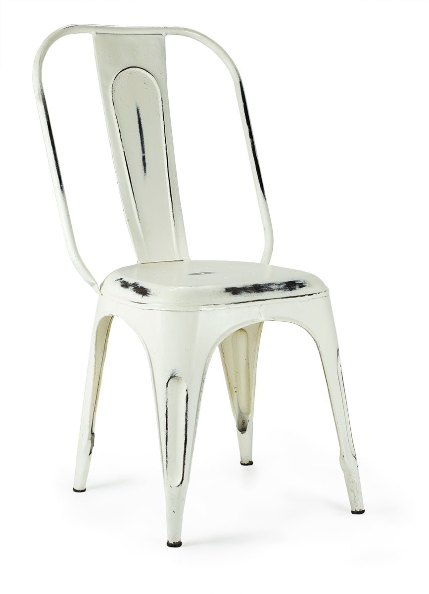 Silla vintage Tolux blanco - Vintahome
