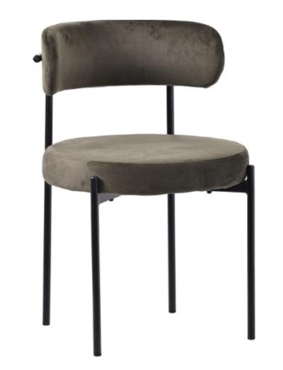 Silla de comedor terciopelo Marina