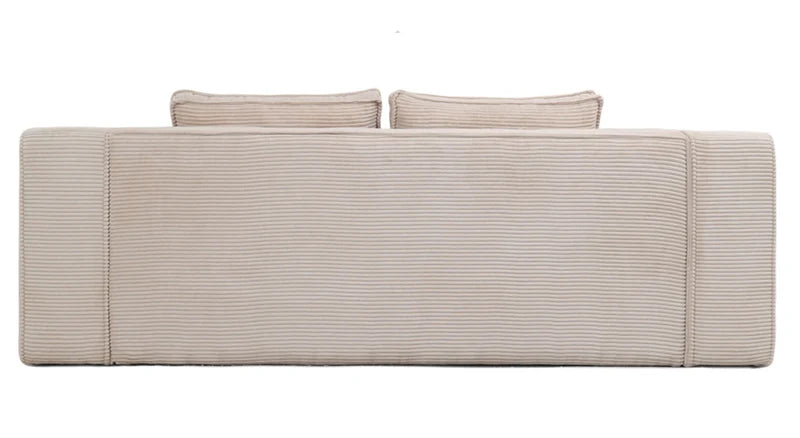 Sofá LUNO pana ancha crudo