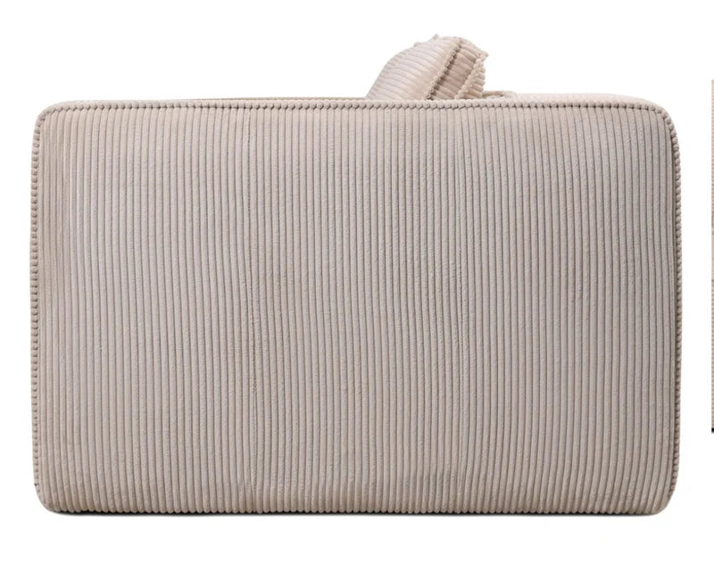 Sofá LUNO pana ancha crudo