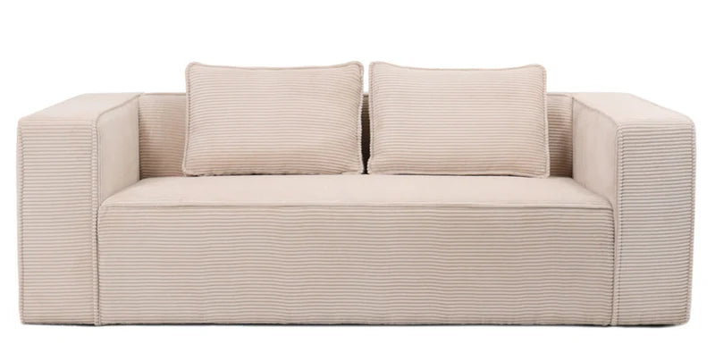 Sofá LUNO pana ancha crudo