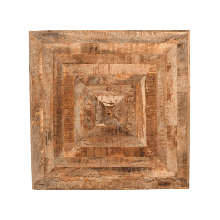 Tablero de mesa de 80x80 madera de mango - Vintahome
