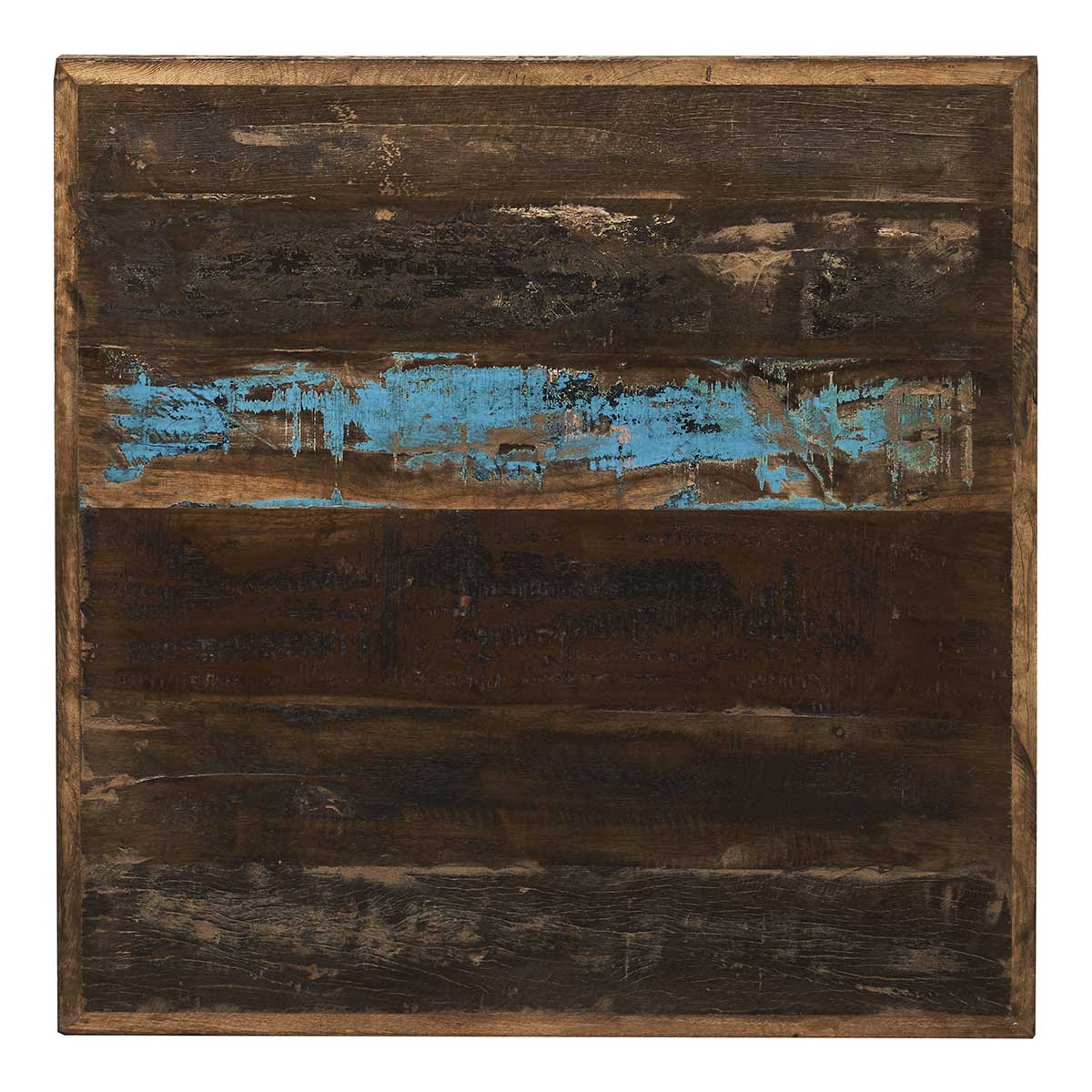 Tablero de mesa vintage Moy 70x70 maderas recicladas