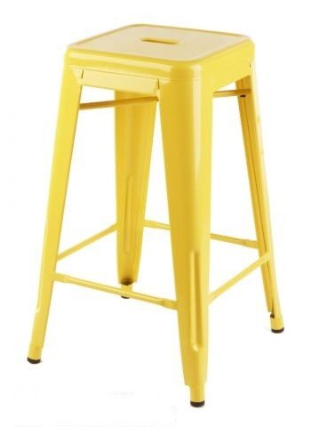Taburete de bar acero Tolux colores - Vintahome
#color_Amarillo