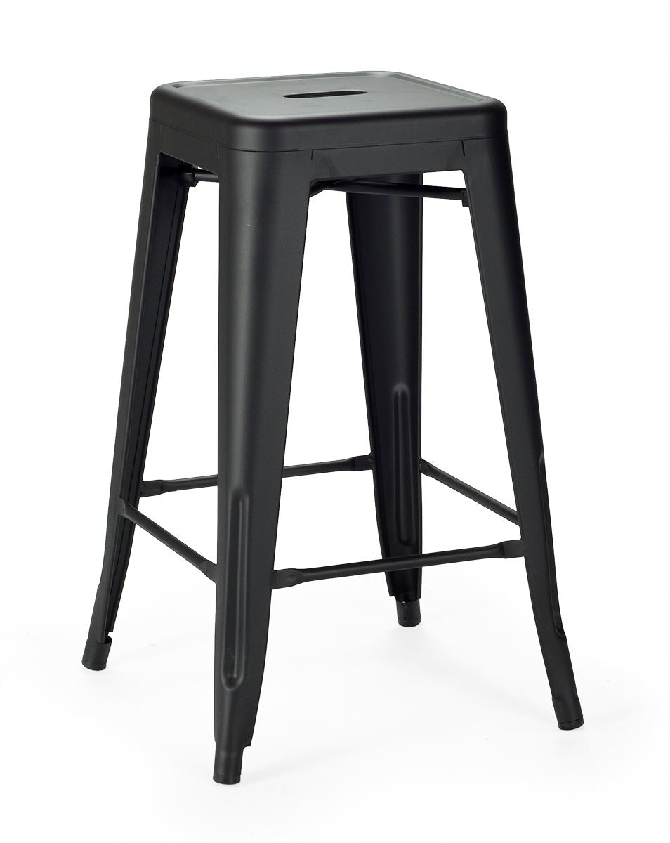 Taburete de bar acero Tolux colores - Vintahome
#color_Negro