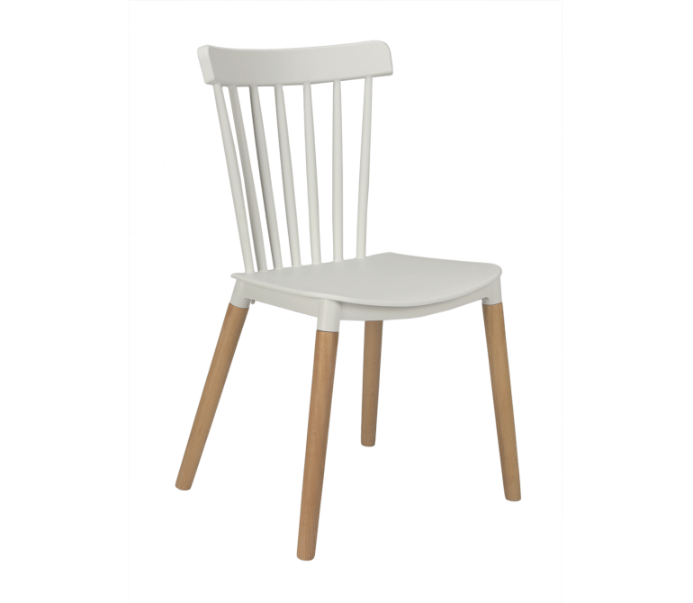 Sedia da pranzo nordica in polipropilene Mirtel