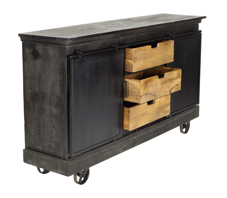 Credenza industriale vintage Sotres