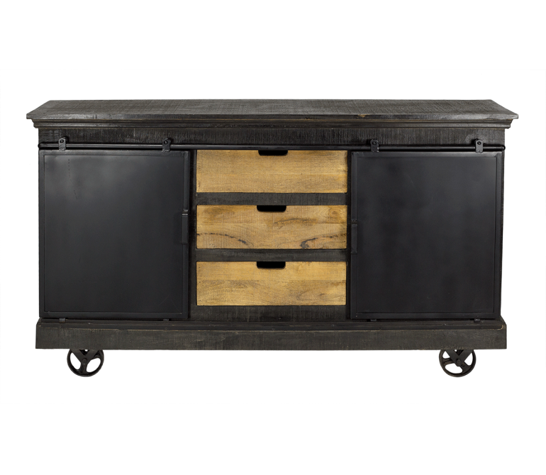 Credenza industriale vintage Sotres