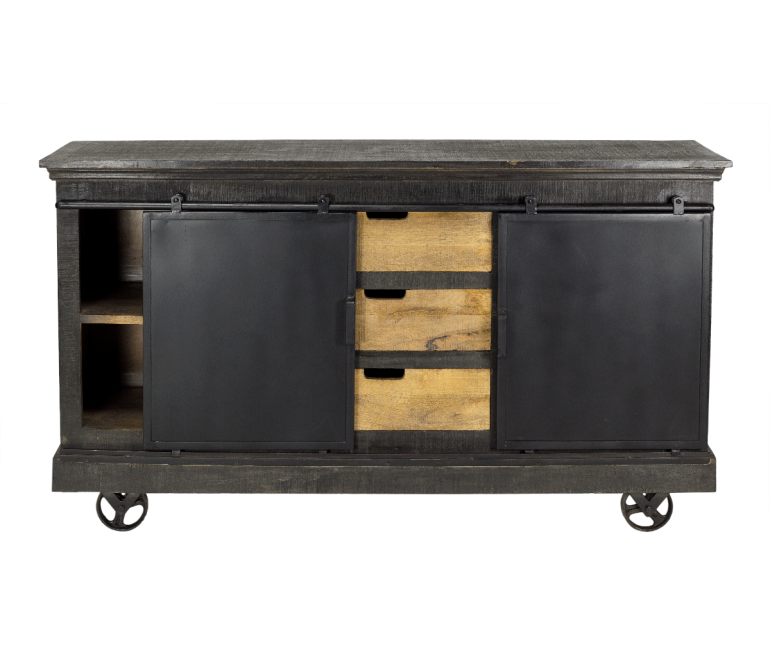 Credenza industriale vintage Sotres