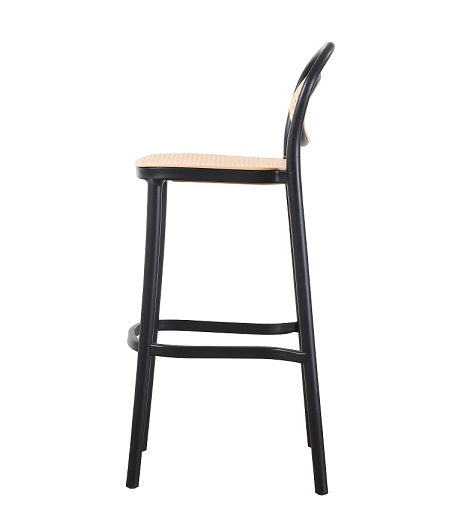 Sgabello alto impilabile in polipropilene Lara