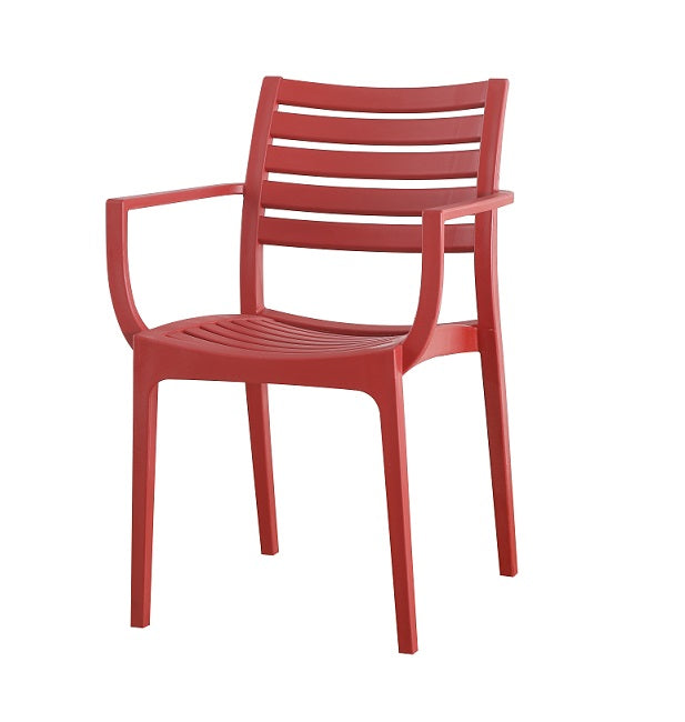 Sedia da giardino impilabile in polipropilene Maily