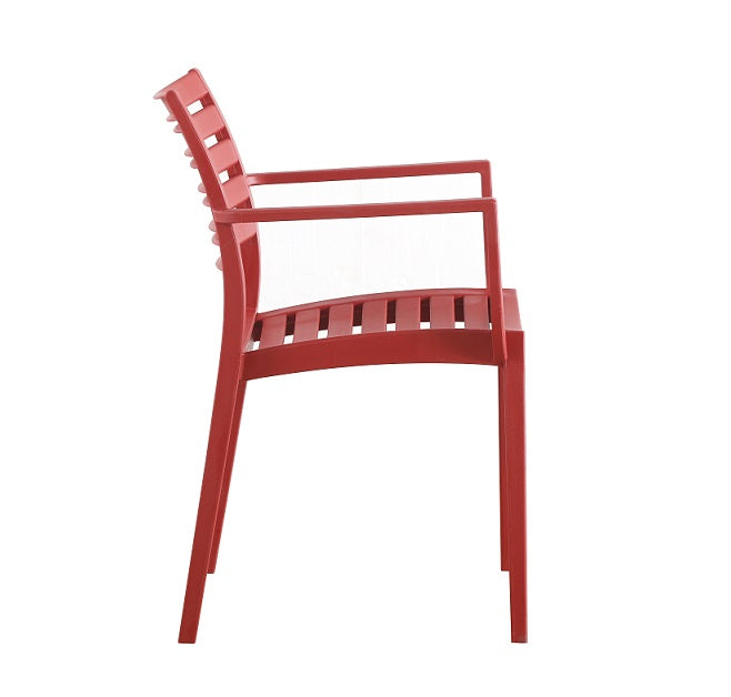 Sedia da giardino impilabile in polipropilene Maily