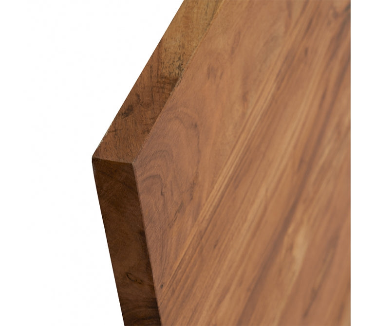 Tablero de mesa de madera acacia Moon 80x80