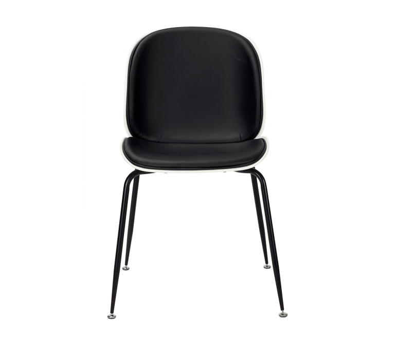 Glimer eetkamerstoel met gestoffeerde zitting