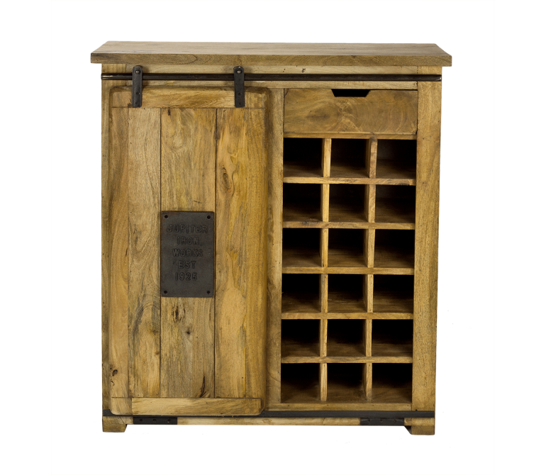 Mueble botellero vintage industrial Dina