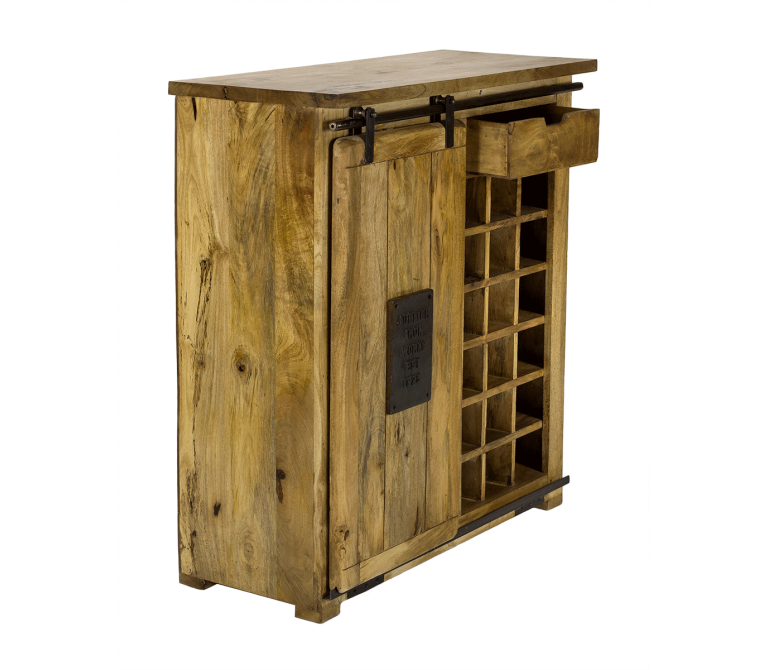 Portabottiglie industriale vintage Dina