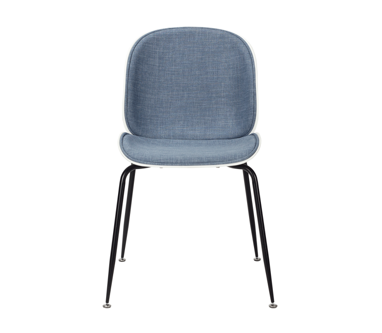 Glimer gestoffeerde eetkamerstoel