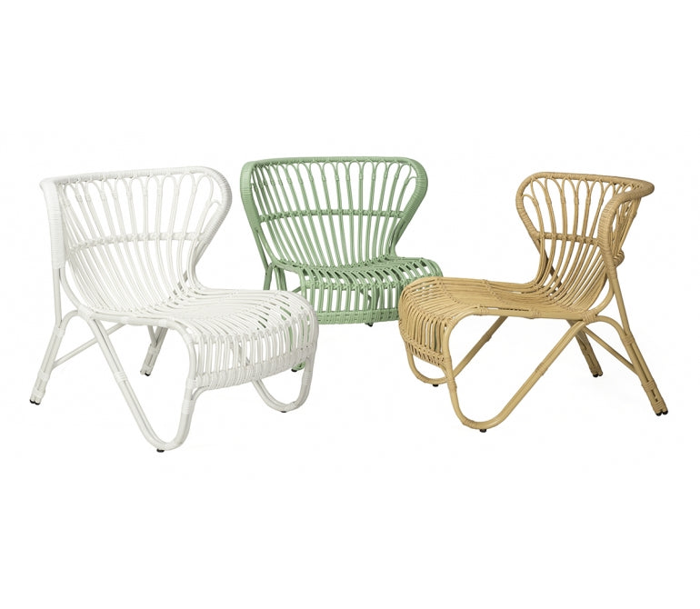 Sillón de exterior rattan sintético Menfis