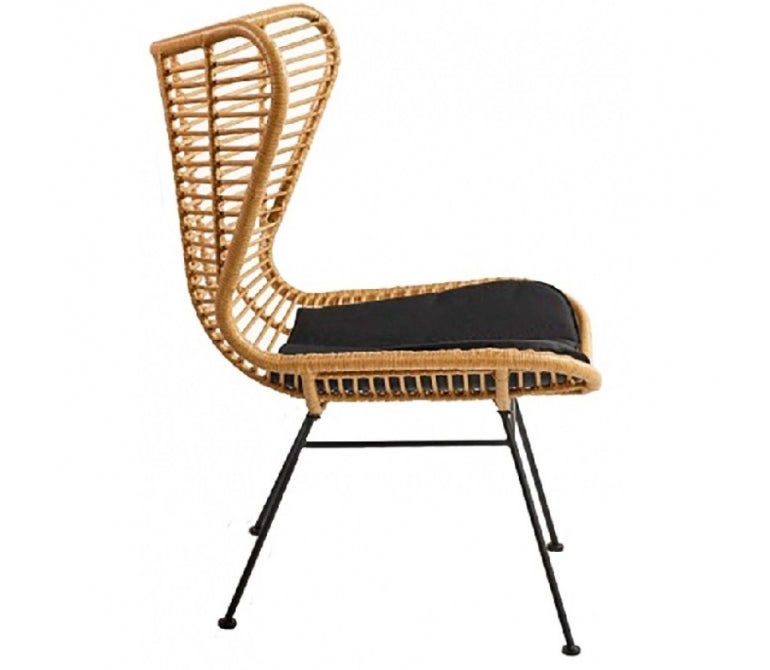 Chaise en rotin synthétique Tula