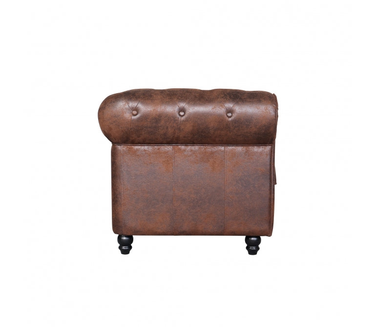 Divano Chester a 3 posti in micro-camoscio