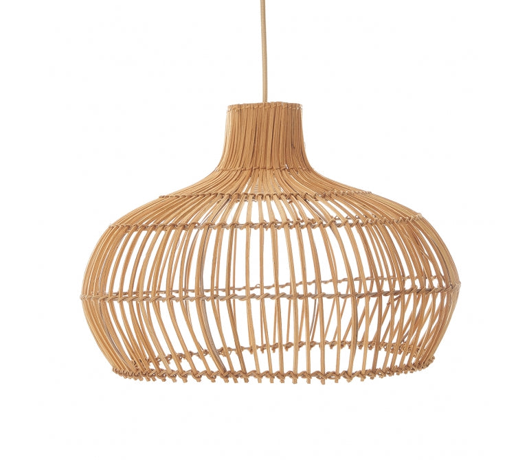 Lampada da soffitto Margot in rattan naturale 42 cm