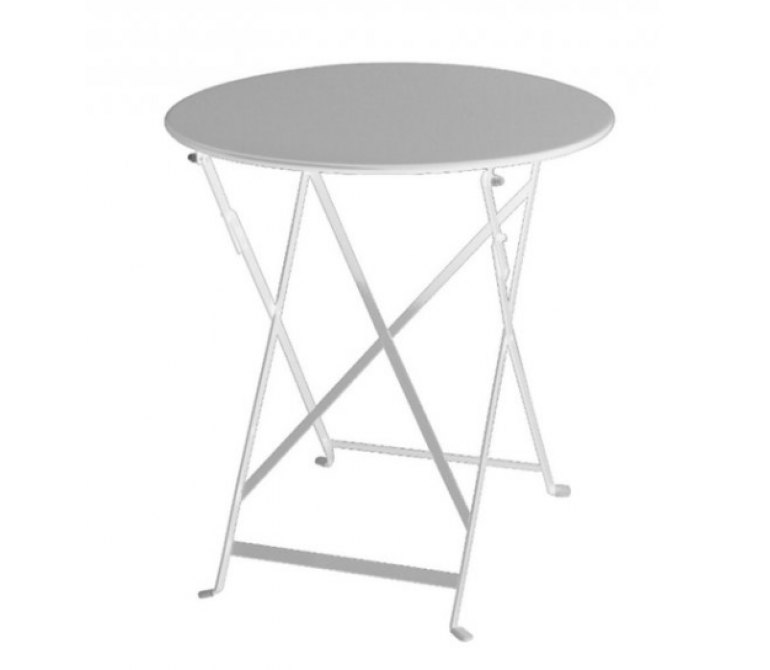Tavolo basso rotondo pieghevole 60