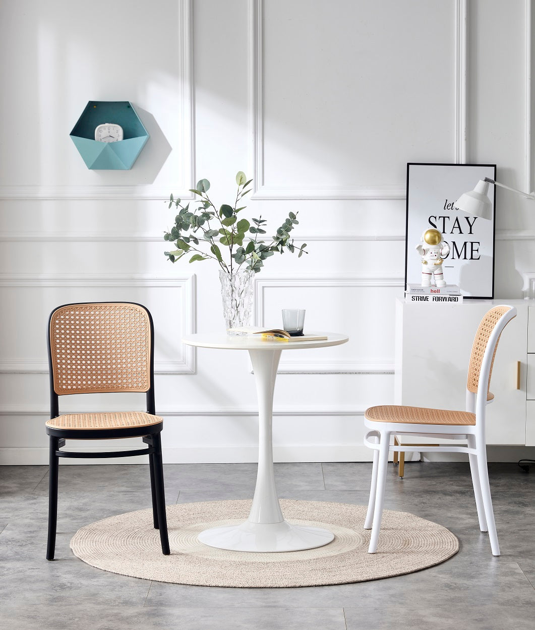 Chaise de salle à manger empilable Monin en polypropylène Monin