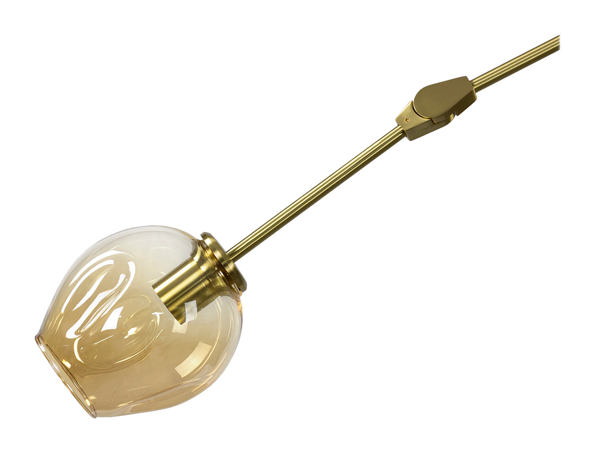 Lampada da soffitto Adel 3 oro