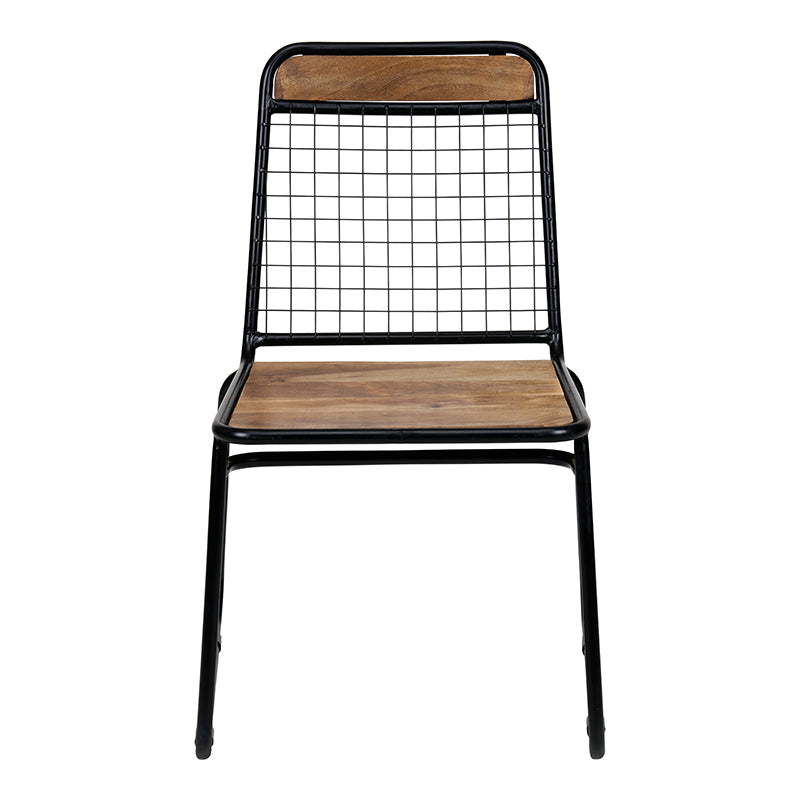 Silla vintage comedor madera Alba