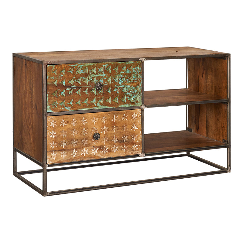 Mueble de Tv en madera de mango Sunset