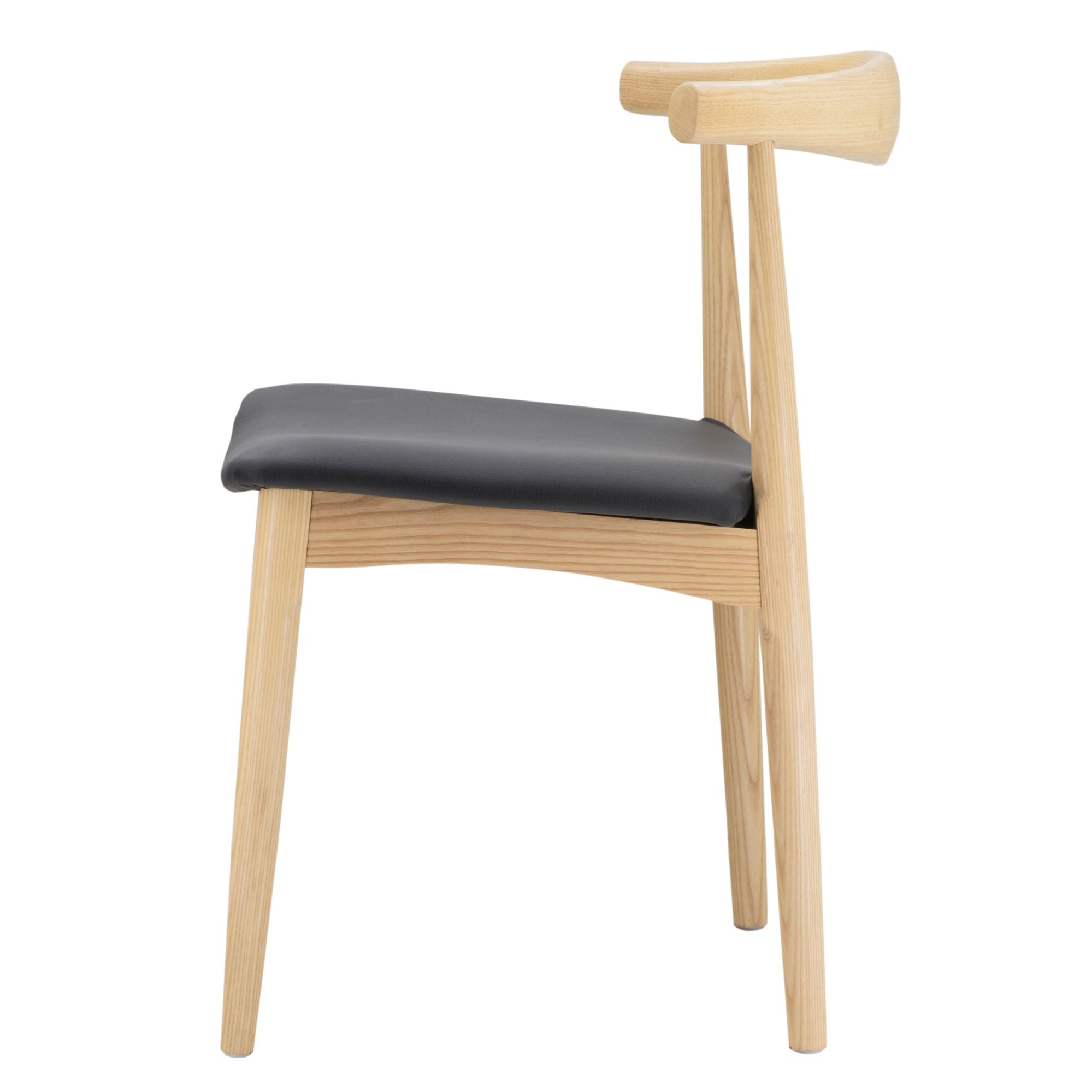 Sedia da pranzo in legno di frassino Elb