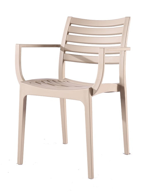 Sedia da giardino impilabile in polipropilene Maily