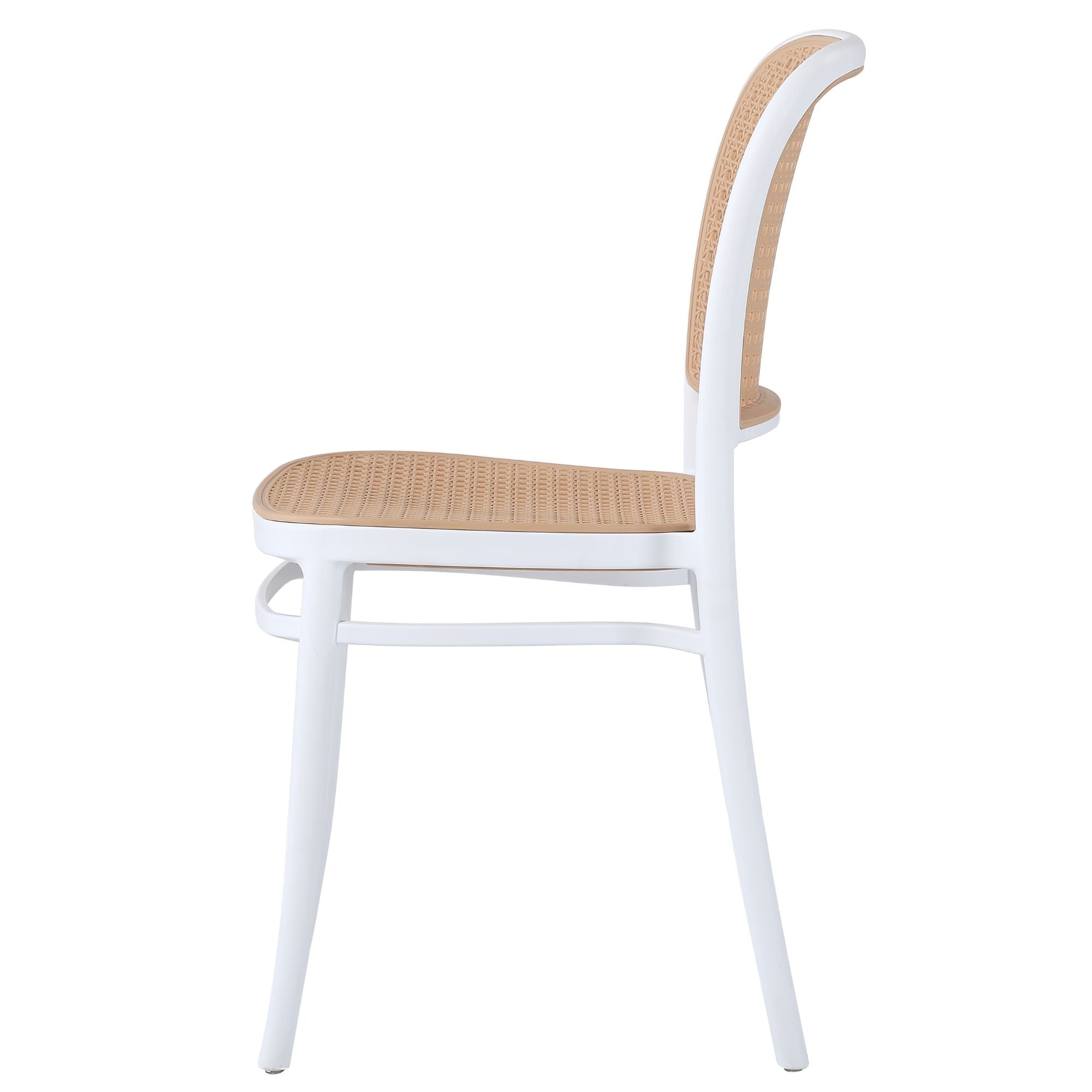 Chaise de salle à manger empilable Monin en polypropylène Monin