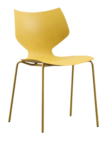 Chaise empilable Vera rose