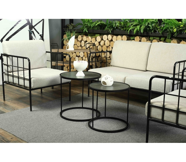 Set de 2 tables basses Mauricio design