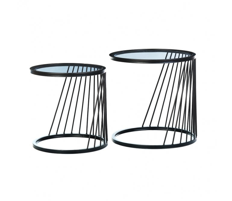 Ensemble de 2 tables basses profondes