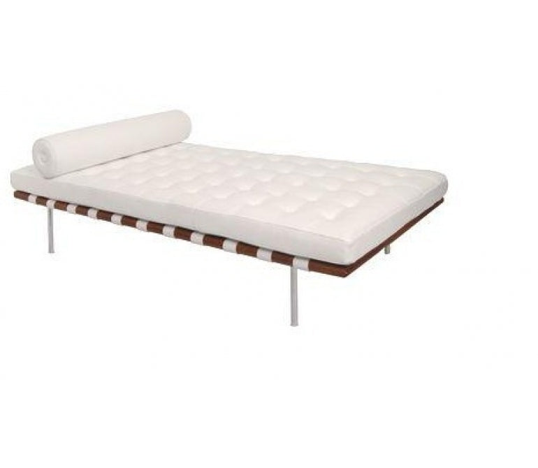 Cama de dia de design em pele Barna