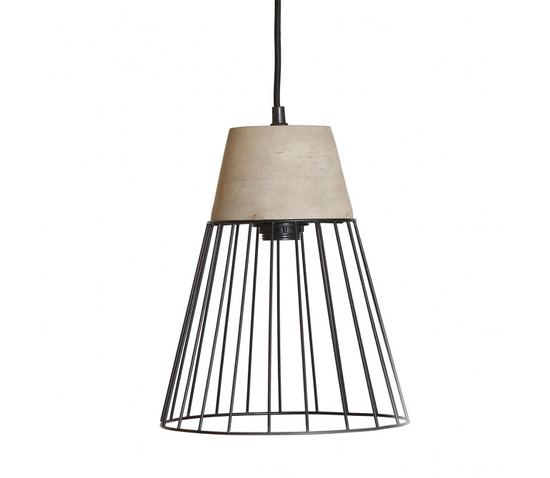Lampada a sospensione beige Concrett