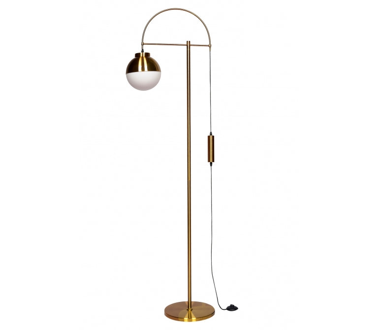 Lampara de pie de diseño gold Chain