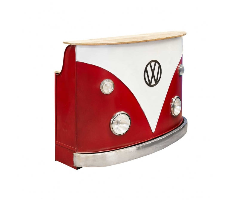 Barra mostrador Volkswagen Small rojo
