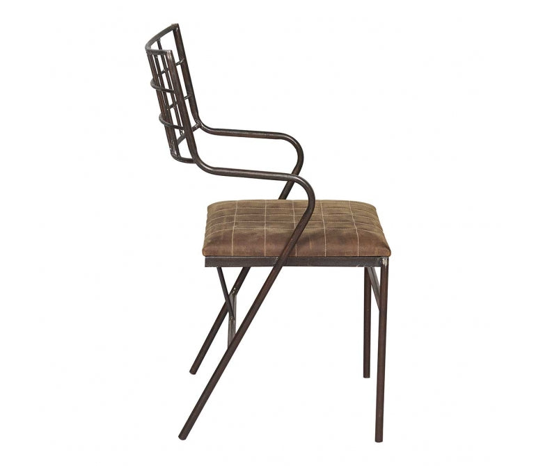 Chaise de salle à manger industrielle Ares