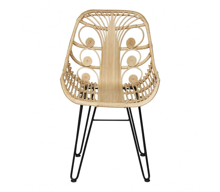 Chaise en rotin synthétique Andra